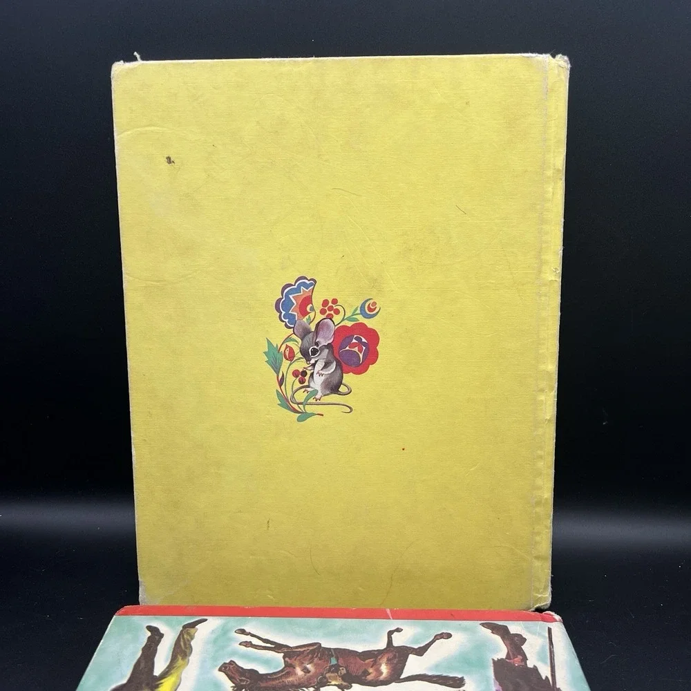 Deans Mother Goose Book Of Rhymes 1977 Edition Vintage Hardcover Children Book